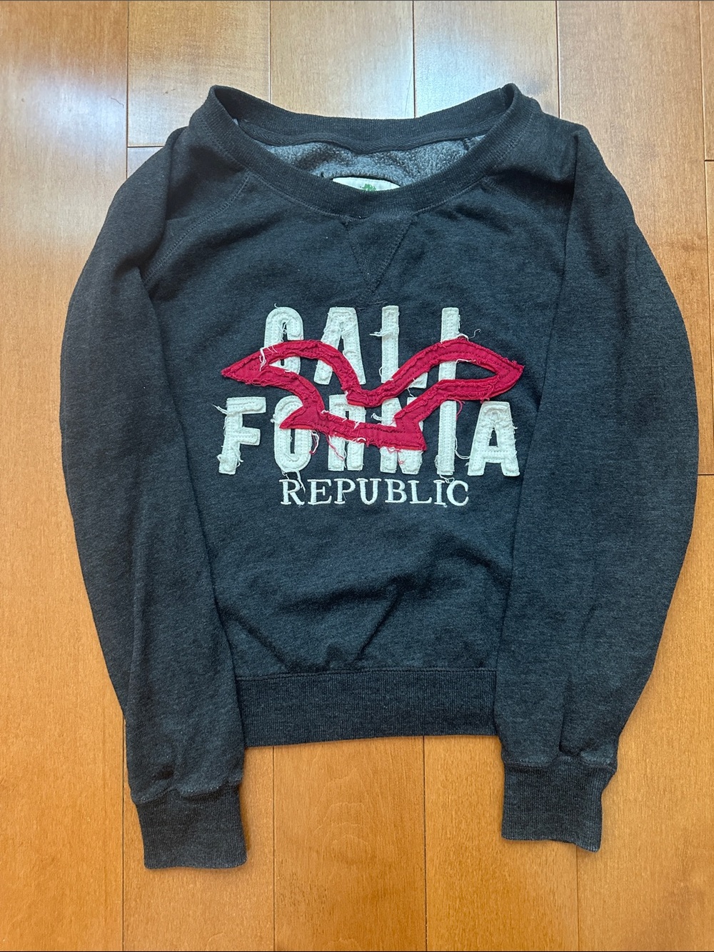 California Republic Graphic Sweatshirt with Red Logo